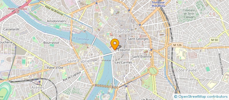 localisation de l'entreprise D'ART-D'ART à TOULOUSE