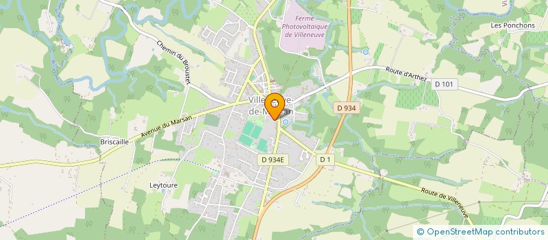 localisation de l'entreprise D'ARTAGNAN AUTOMOBILES  VILLENEUVE-DE-MARSAN