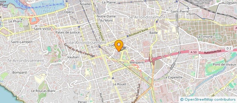 localisation de l'entreprise D'ARTAGNAN SOLUTION à MARSEILLE