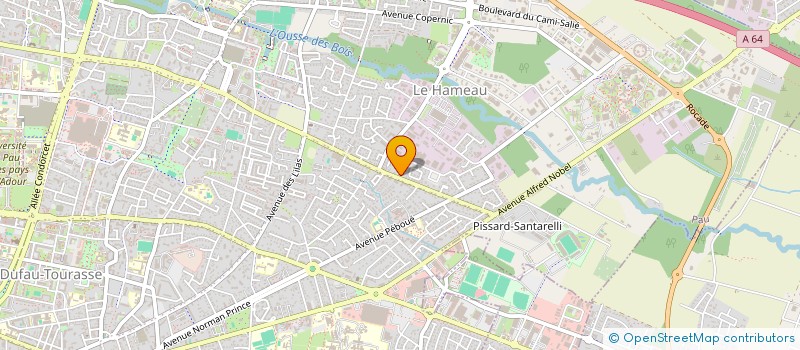 localisation de l'entreprise D'ARTS D'ARTS à PAU
