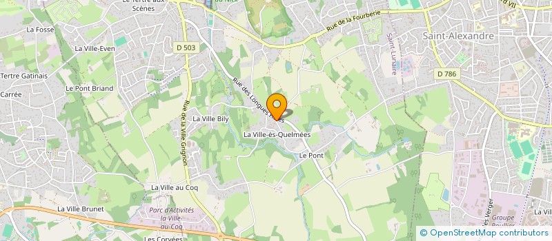 localisation de l'entreprise D'ARVOR  SAINT-LUNAIRE
