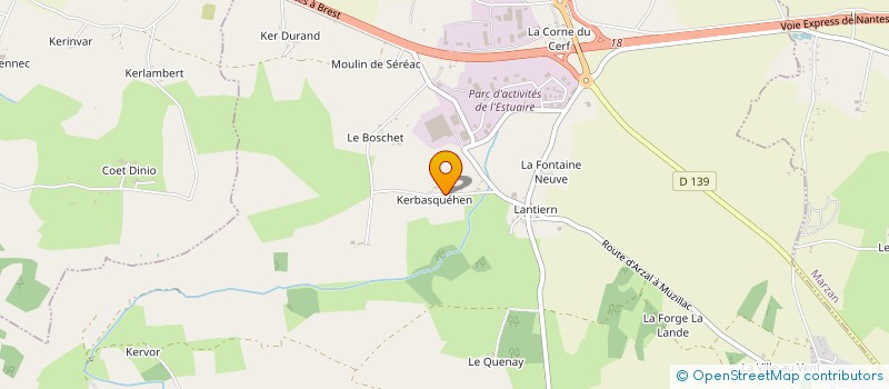 localisation de l'entreprise D'ARZAL  ARZAL