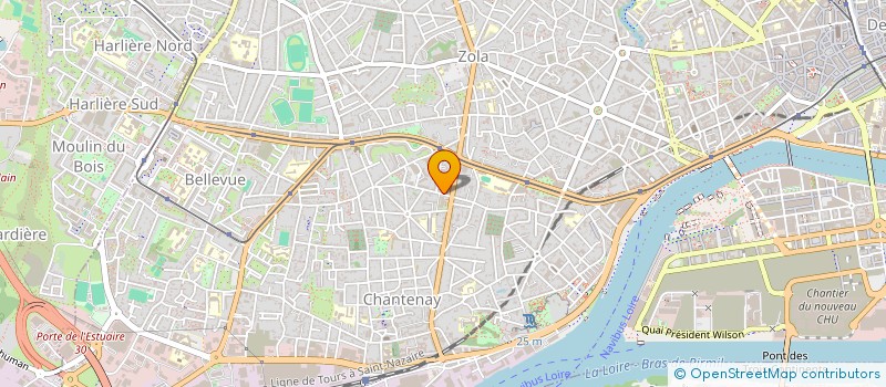 localisation de l'entreprise D'ASSO à NANTES