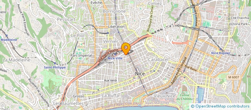 localisation de l'entreprise D'ASSOU à NICE
