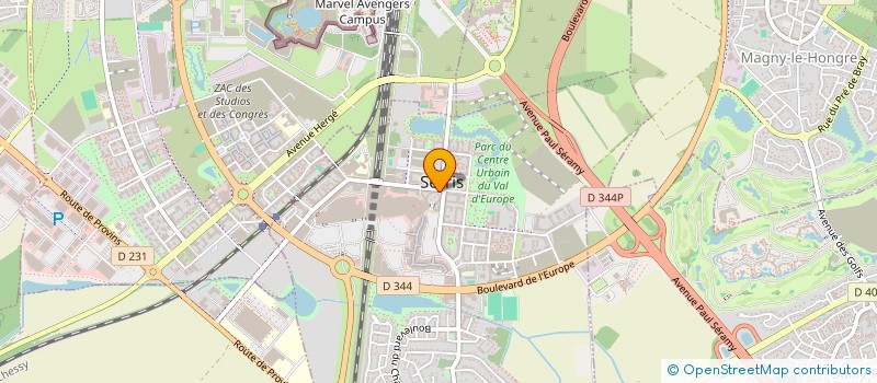 localisation de l'entreprise D'ATTILO PATRIMONIA  SERRIS