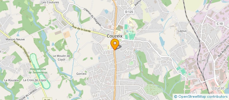localisation de l'entreprise D'ATTOMA II à COUZEIX
