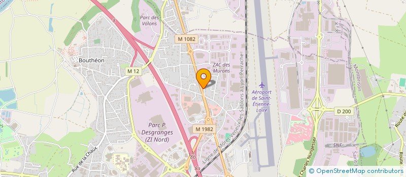 localisation de l'entreprise D'AURIA IMMO  ANDREZIEUX-BOUTHEON