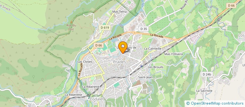 localisation de l'entreprise D AUTRES LOINTAINS à PRADES