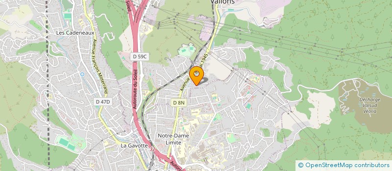 localisation de l'entreprise D'AUTRES MOTS à SEPTEMES-LES-VALLONS