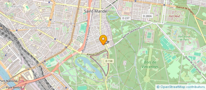 localisation de l'entreprise D'AUZAY CONSEIL à SAINT-MANDE