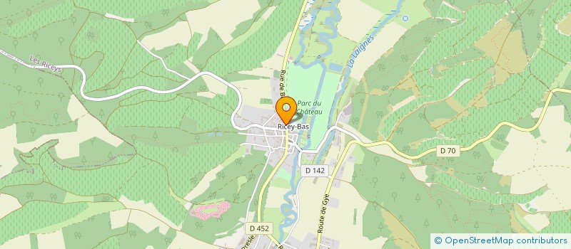 localisation de l'entreprise D'AVELLA-GARNIER VINS & SPIRITUEUX  LES RICEYS