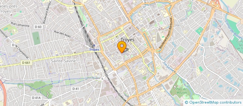 localisation de l'entreprise D'AVELLA IMMOBILIER à TROYES