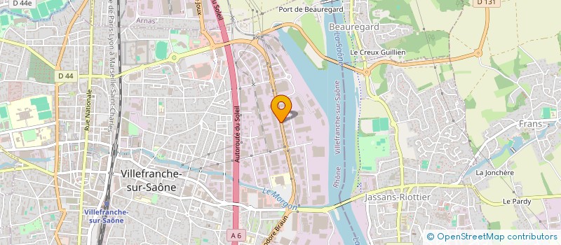 localisation de l'entreprise D'AVERSA LTD à VILLEFRANCHE-SUR-SAONE