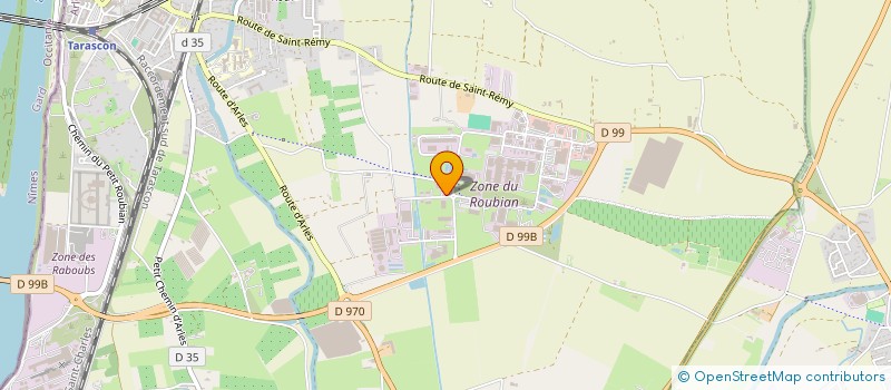 localisation de l'entreprise D'AVIGNON  TARASCON