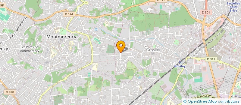localisation de l'entreprise D & B à GROSLAY