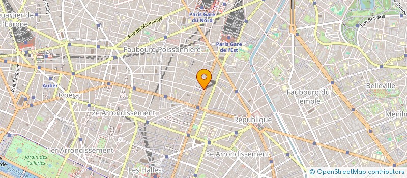 localisation de l'entreprise D.B  PARIS