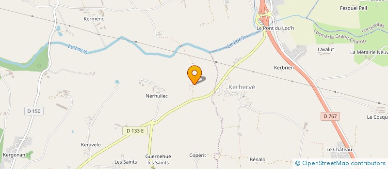 localisation de l'entreprise D&B  GRANDCHAMP