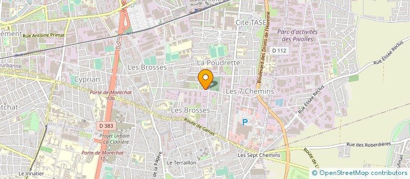 localisation de l'entreprise D&B  JONAGE