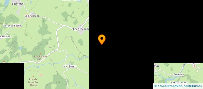 localisation de l'entreprise D B C A  LE COMPAS