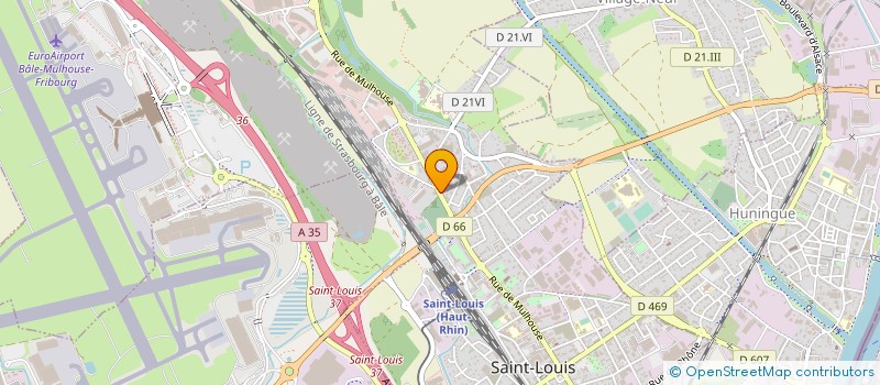 localisation de l'entreprise D.B. CONSULTANTS  SAINT-LOUIS