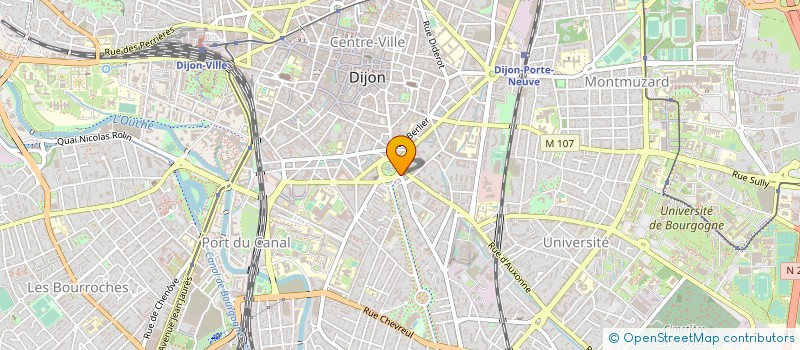 localisation de l'entreprise D B F L à DIJON