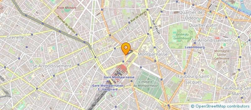 localisation de l'entreprise D.B. FINANCE  VINCENNES