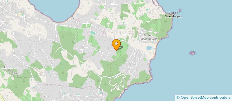 localisation de l'entreprise D.B. INVESTMENT à SAINT-TROPEZ