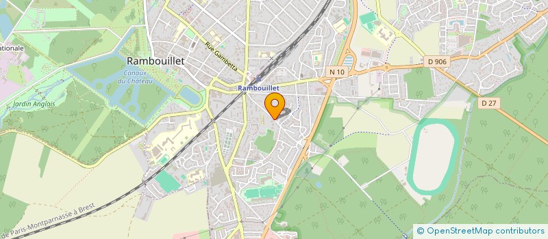 localisation de l'entreprise D&B REIM  RAMBOUILLET