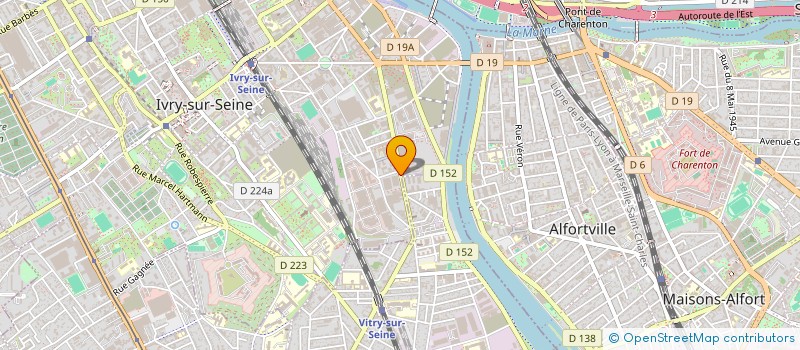 localisation de l'entreprise D B S  IVRY-SUR-SEINE