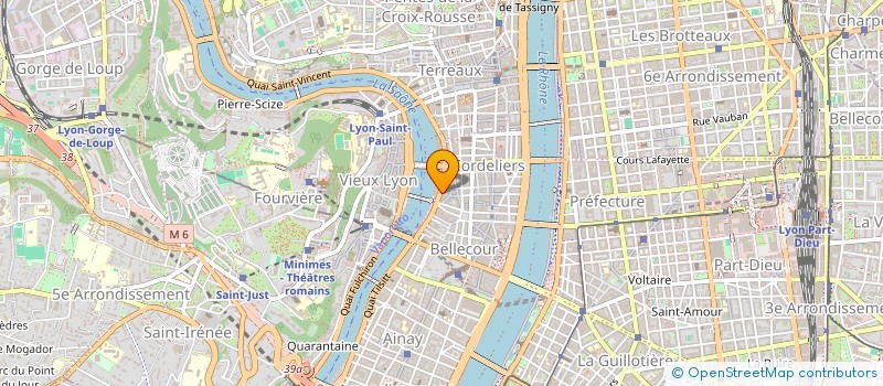 localisation de l'entreprise D.B.S.C  LYON