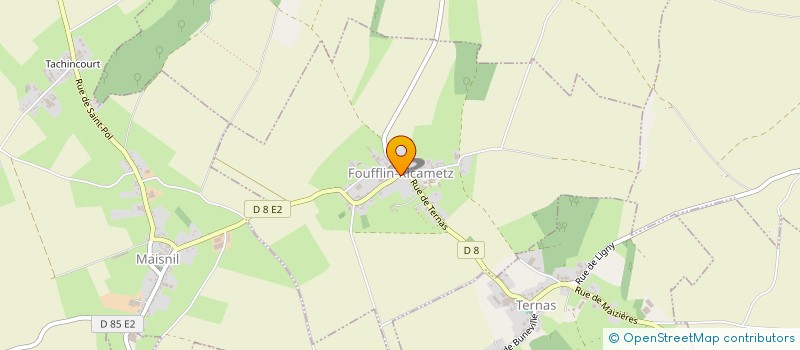 localisation de l'entreprise D.B.S.D. à SAINT-POL-SUR-TERNOISE