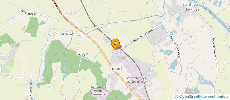 localisation de l'entreprise D.B.S. MULTISERVICES  SAINT-JEAN-DE-RIVES