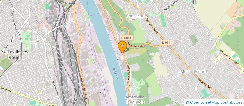 localisation de l'entreprise D.B. SUD  AMFREVILLE-LA-MI-VOIE