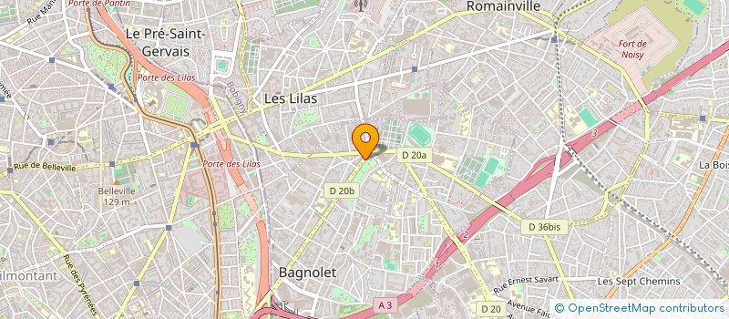 localisation de l'entreprise D.B.Z INVEST  PARIS