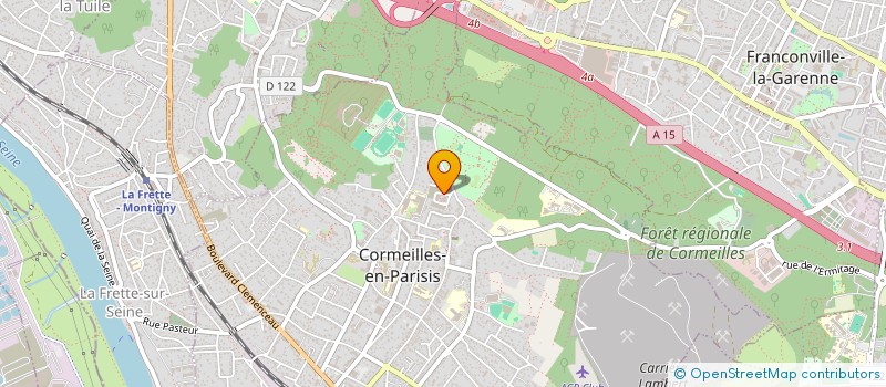 localisation de l'entreprise D BAT à CORMEILLES-EN-PARISIS