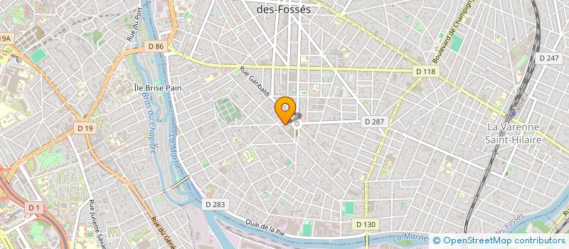 localisation de l'entreprise D-BAT-TP à LA SELLE-EN-HERMOY
