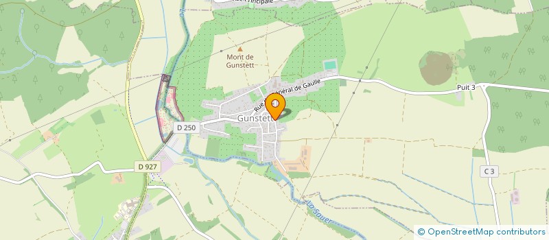 localisation de l'entreprise D'BLOOS BUEWE  GUNSTETT