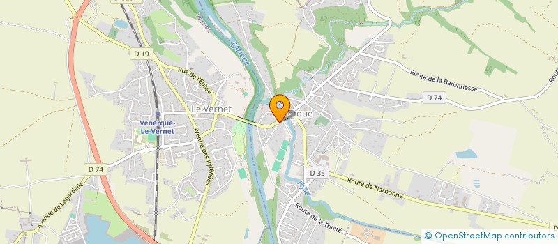 localisation de l'entreprise D & C à VENERQUE