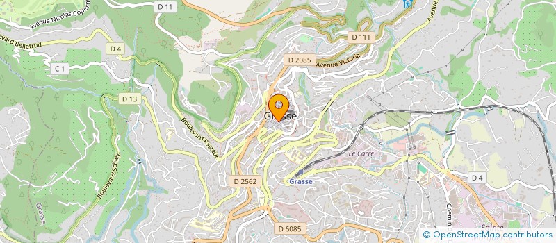 localisation de l'entreprise D&C à GRASSE