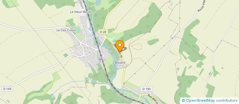 localisation de l'entreprise D.C.A.  US