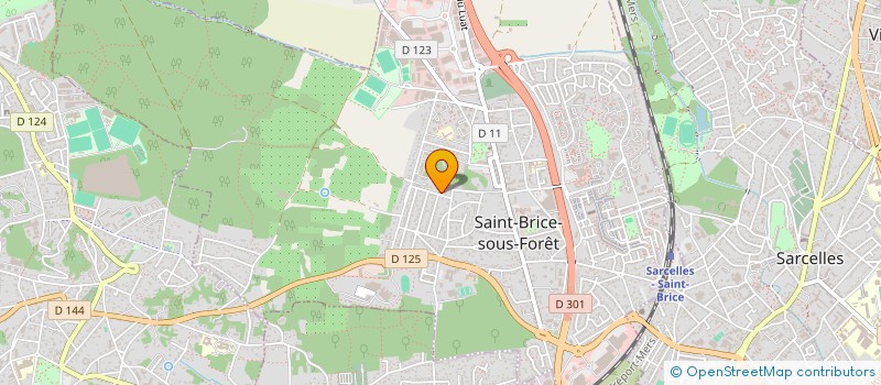 localisation de l'entreprise D.C.A.F.L. à SAINT-BRICE-SOUS-FORET