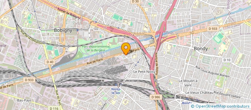 localisation de l'entreprise D.C.A MULTISERVICES à NOISY-LE-SEC