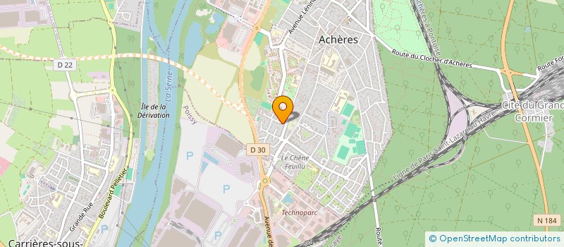 localisation de l'entreprise D&C ABBEVILLE  ACHERES