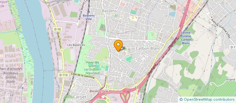 localisation de l'entreprise D&C AQUITAINE à BEGLES