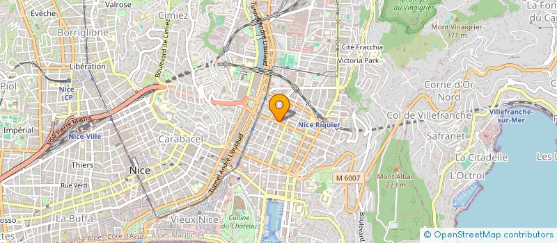 localisation de l'entreprise D&C'AUDIT  NICE