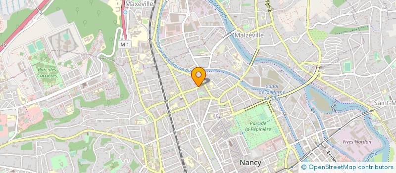 localisation de l'entreprise D.C.C DISTRIBUTION à NANCY