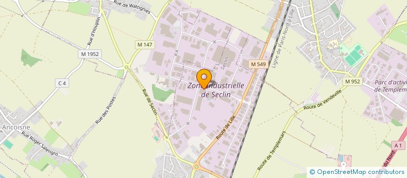 localisation de l'entreprise D.C.D.I.S. à SECLIN