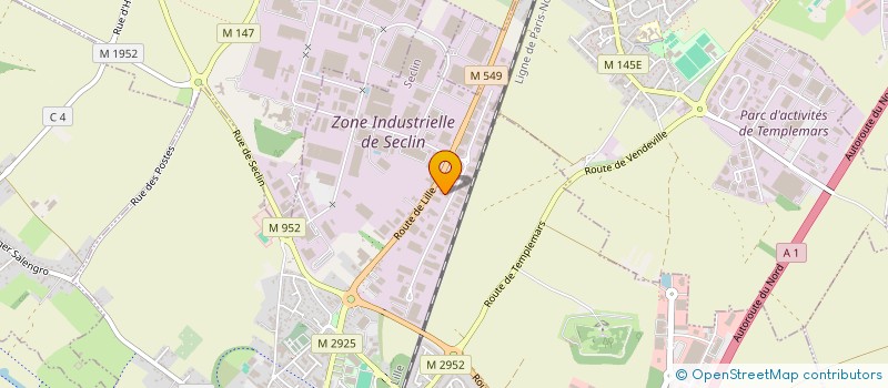 localisation de l'entreprise D&C ELEC  TEMPLEMARS