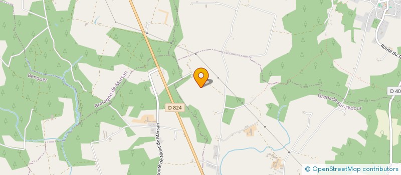 localisation de l'entreprise D C F ABATTAGE à GRENADE-SUR-L'ADOUR