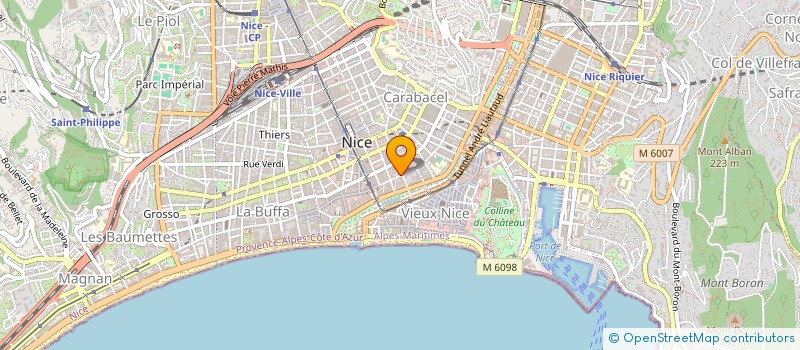 localisation de l'entreprise D & C FIDUCIAIRE  NICE